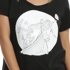 Disney Tangled Boat Glow Girls T-Shirt Plus Size